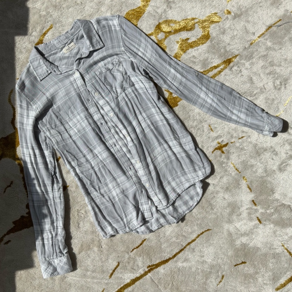 Thread & Supply Plaid Button Down - image 1